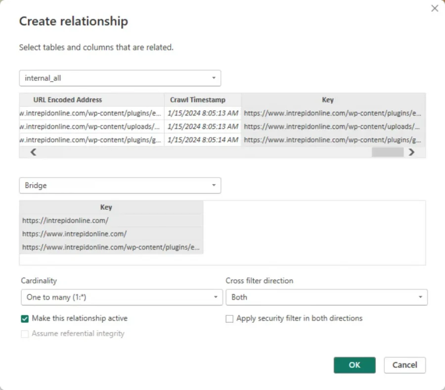 the art of data joining: a guide to discovering SEO insights - first relationship